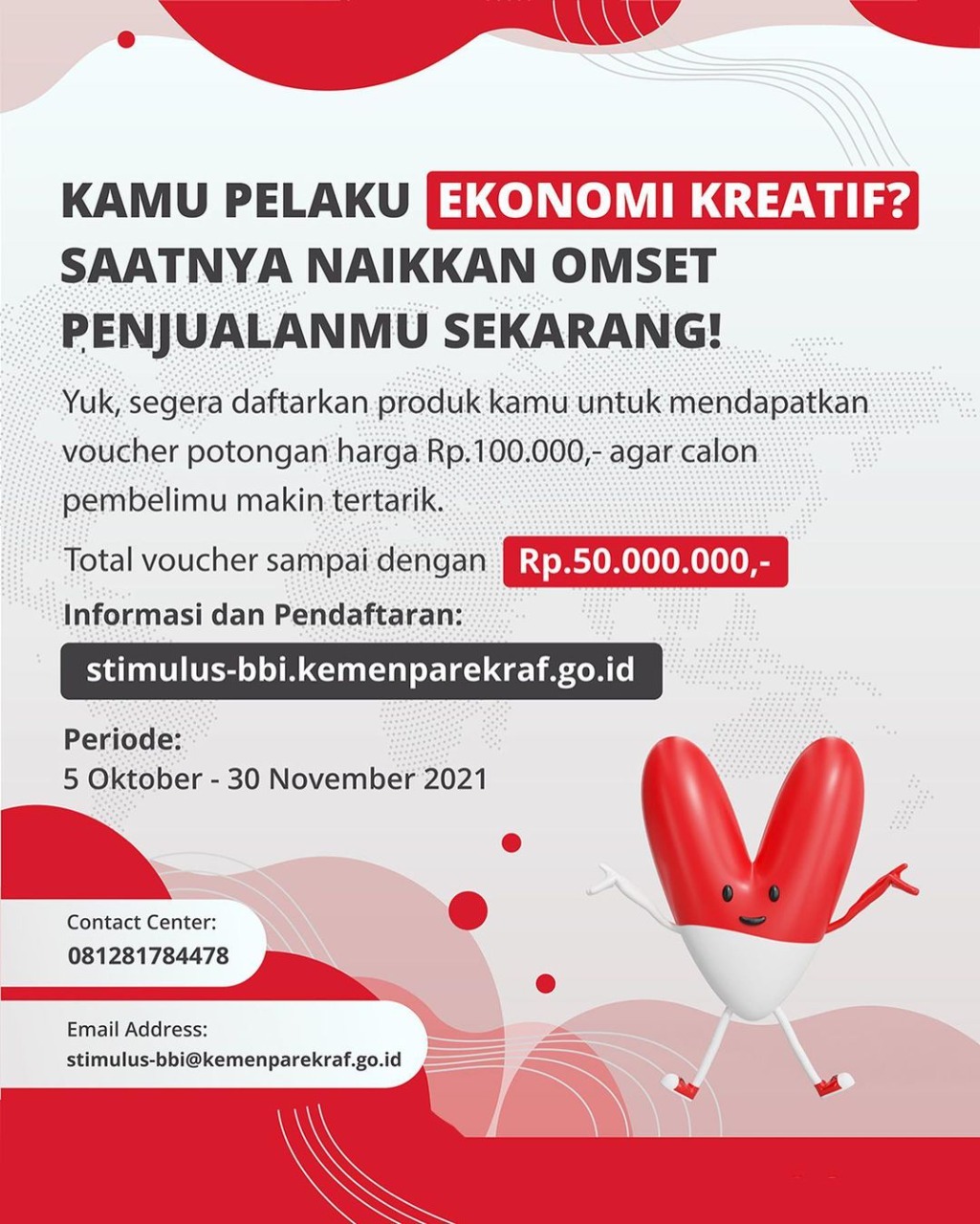 Program Stimulus Bangga Buatan Indonesia (SBBI) KEMENPAREKRAF RI